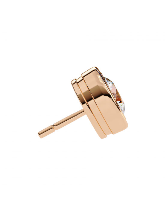 Hazel Lab Grown Diamond Earstuds In Gold Hazel Lab Grown Diamond Earstuds In Gold