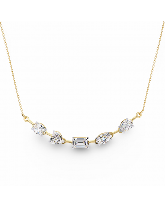 Zeena Lab Grown Diamond Solitaire Necklace Zeena Lab Grown Diamond Solitaire Necklace