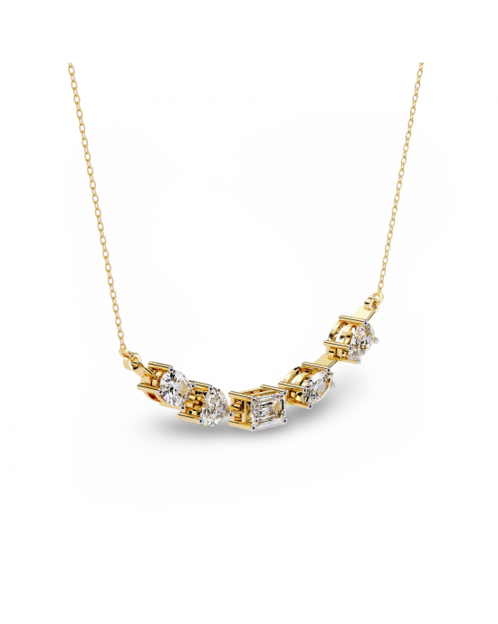 Zeena Lab Grown Diamond Solitaire Necklace Zeena Lab Grown Diamond Solitaire Necklace