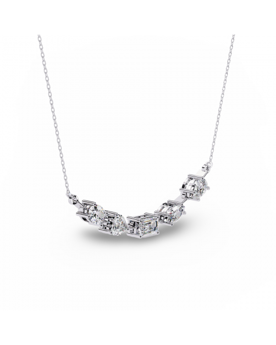 Zeena Lab Grown Diamond Solitaire Necklace Zeena Lab Grown Diamond Solitaire Necklace