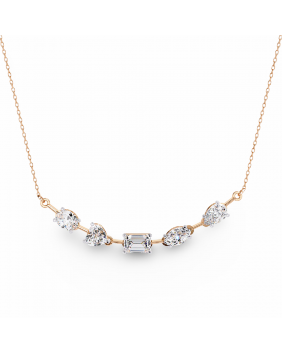 Zeena Lab Grown Diamond Solitaire Necklace Zeena Lab Grown Diamond Solitaire Necklace