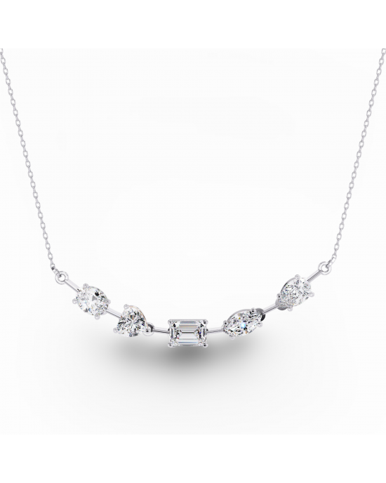 Zeena Lab Grown Diamond Solitaire Necklace Zeena Lab Grown Diamond Solitaire Necklace