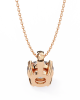 Classic Round Brilliant Solitaire Diamond Pendant in Gold Classic Round Brilliant Solitaire Diamond Pendant in Gold