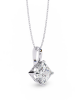 Princess Lab Grown Diamond Solitaire Pendant Princess Lab Grown Diamond Solitaire Pendant