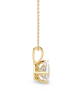 Princess Lab Grown Diamond Solitaire Pendant Princess Lab Grown Diamond Solitaire Pendant