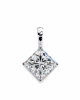Princess Lab Grown Diamond Solitaire Pendant Princess Lab Grown Diamond Solitaire Pendant