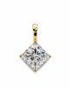 Princess Lab Grown Diamond Solitaire Pendant Princess Lab Grown Diamond Solitaire Pendant