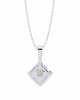 Princess Lab Grown Diamond Solitaire Pendant Princess Lab Grown Diamond Solitaire Pendant