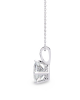 Princess Lab Grown Diamond Solitaire Pendant Princess Lab Grown Diamond Solitaire Pendant