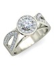 Joice Lab Diamond Solitaire Ring in gold Joice Lab Diamond Solitaire Ring in gold