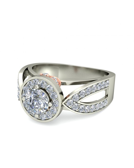 Joice Lab Diamond Solitaire Ring in gold Joice Lab Diamond Solitaire Ring in gold