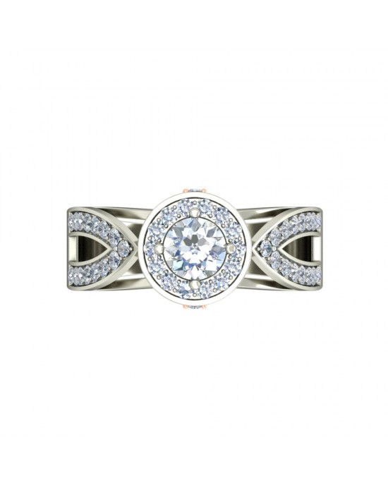 Joice Lab Diamond Solitaire Ring in gold Joice Lab Diamond Solitaire Ring in gold