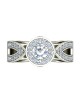 Joice Lab Diamond Solitaire Ring in gold Joice Lab Diamond Solitaire Ring in gold
