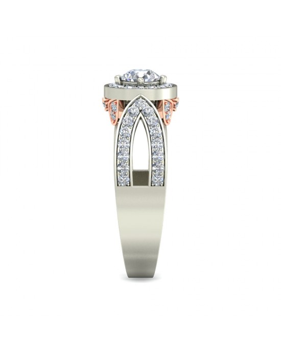 Joice Lab Diamond Solitaire Ring in gold Joice Lab Diamond Solitaire Ring in gold