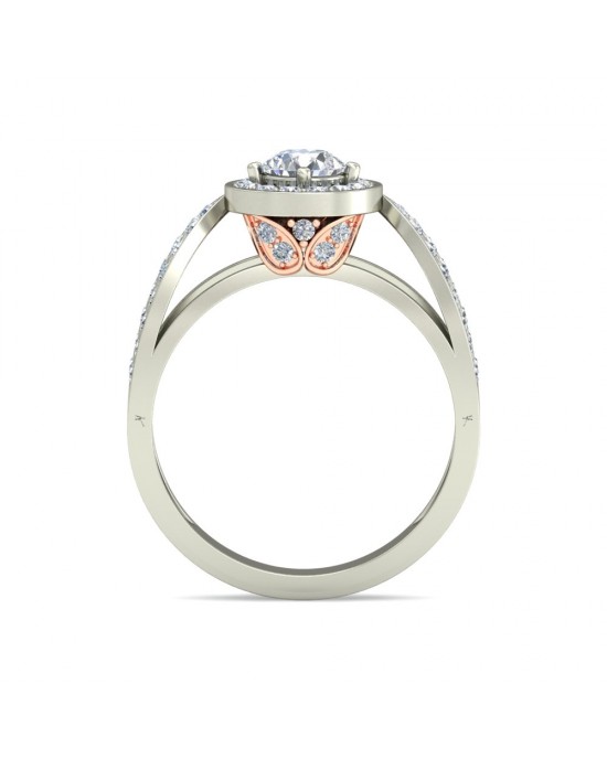 Joice Lab Diamond Solitaire Ring in gold Joice Lab Diamond Solitaire Ring in gold