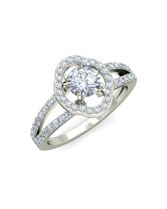 Venice Lab Diamond Solitaire Engagement Ring Venice Lab Diamond Solitaire Engagement Ring