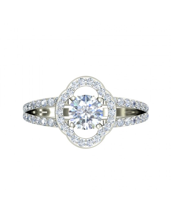 Venice Lab Diamond Solitaire Engagement Ring Venice Lab Diamond Solitaire Engagement Ring