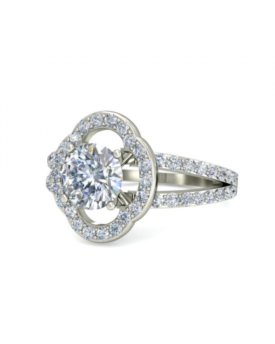 Venice Lab Diamond Solitaire Engagement Ring Venice Lab Diamond Solitaire Engagement Ring