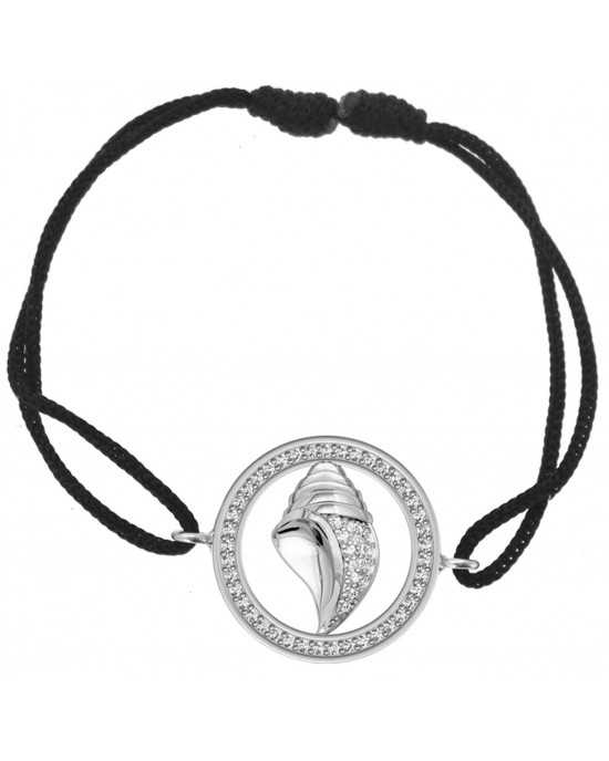 Sacred Shankh Bracelet in Silver Sacred Shankh Bracelet in Silver