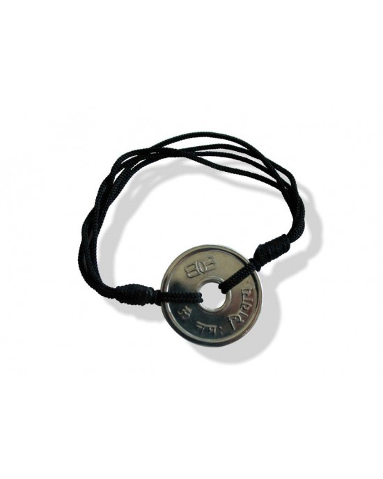 Om Namah Shivay Bracelet on Coin Om Namah Shivay Bracelet on Coin