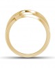 Edana Wide Diamond Band In 14k gold Edana Wide Diamond Band In 14k gold
