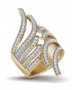 Edana Wide Diamond Band In 14k gold Edana Wide Diamond Band In 14k gold