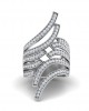 Edana Wide Diamond Band In 14k gold Edana Wide Diamond Band In 14k gold