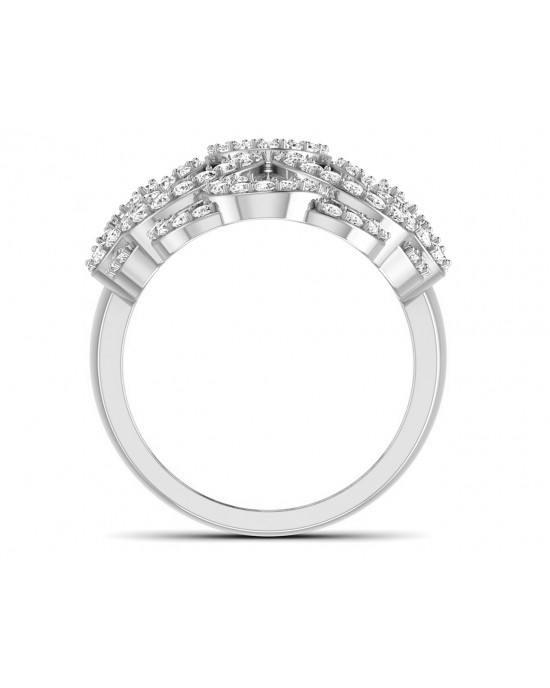 Unika Diamond Cocktail Ring in gold Unika Diamond Cocktail Ring in gold