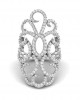 Unika Diamond Cocktail Ring in gold Unika Diamond Cocktail Ring in gold