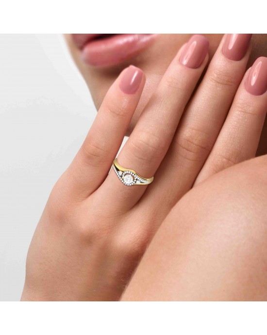Dorothy Diamond Ring in 14k Gold Dorothy Diamond Ring in 14k Gold