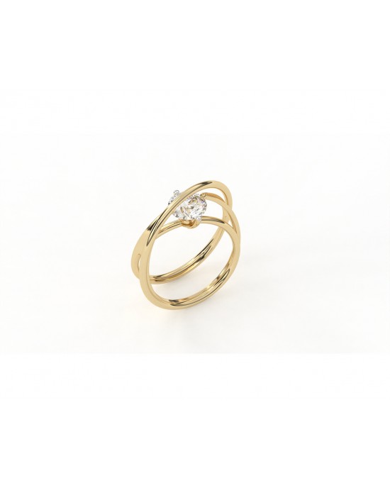 Sansa Diamond Ring in 14k Gold Sansa Diamond Ring in 14k Gold