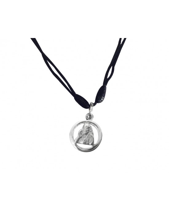 Sai Baba Bracelet in Silver with Diamond Sai Baba Bracelet in Silver with Diamond