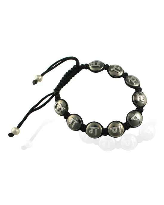 Ganesh Mantra Bracelet Silver Ganesh Mantra Bracelet Silver