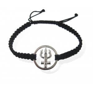 Shiv Trisul Bracelet in Silver