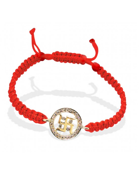Swastik Gold Bracelet Swastik Gold Bracelet
