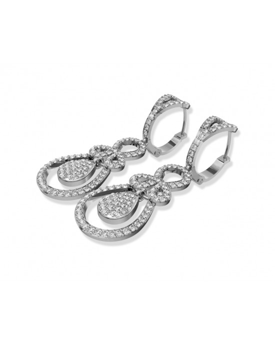 Aalia Day & Nite Diamond Look Earrings
