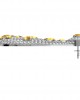 Abeena Party wear Diamond Look Silver Danglers