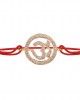 Om in Gold Bracelet with Diamonds Om in Gold Bracelet with Diamonds