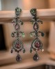 Chandelier Earrings with Tourmaline Chandelier Earrings with Tourmaline